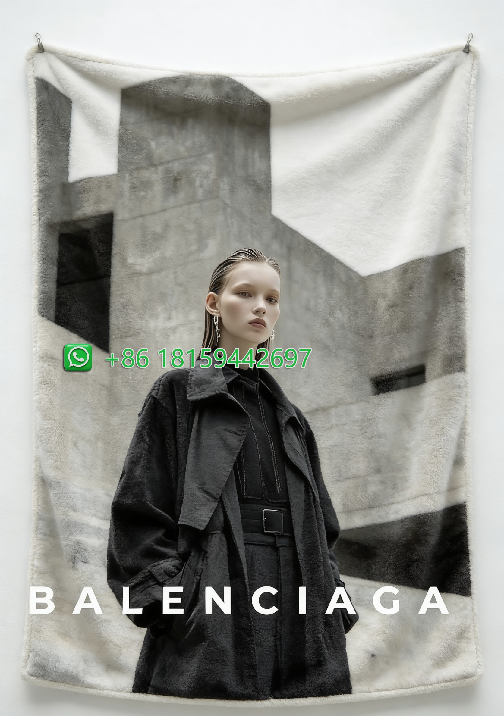 Balenciaga Throw Blankets